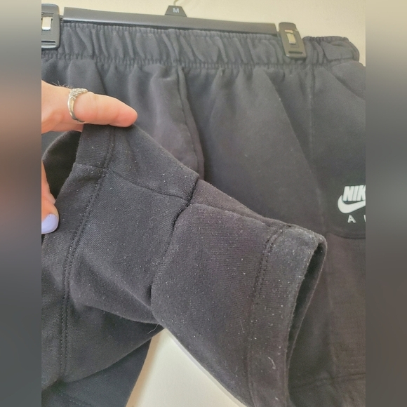 Womens Nike Fleece Shorts Size Extra Large Black - Picture 8 of 15